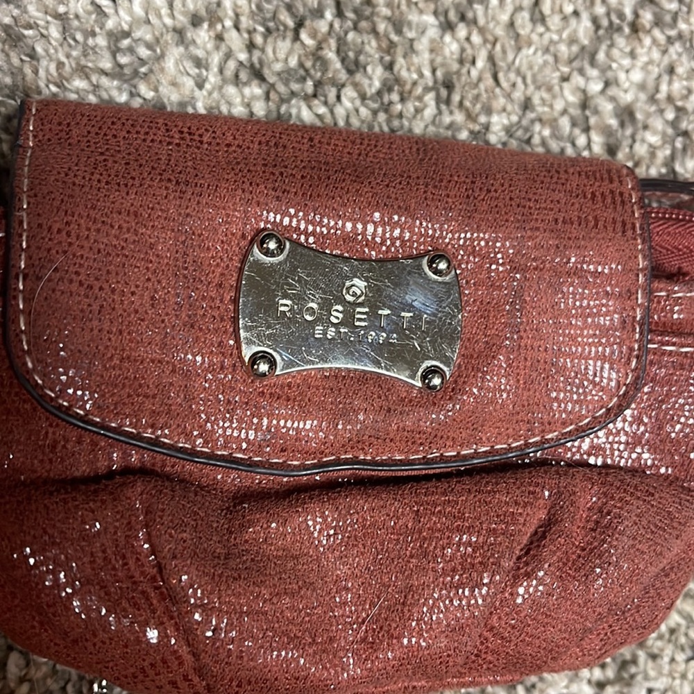 Mini Bag Bronze color and silver chain - Picture 5 of 5